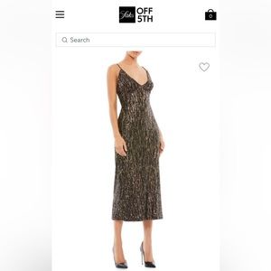 Mac Duggal cocktail dress. Prefect for the holidays.